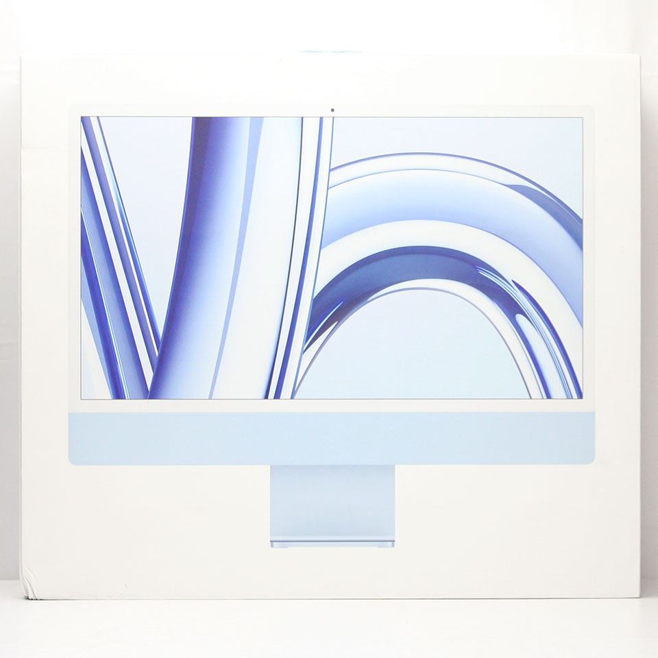 Apple iMac (24-inch, 2023, Four ports) MQRQ3J/A (A2873) [FBA20019][中古/ 24型 /macOS 15.7.3 /Apple M3, 10 core GPU / メモリ：8GB /256GB [画面：Bランク 外装：Aランク 動作：Aランク][送料無料] 6枚目