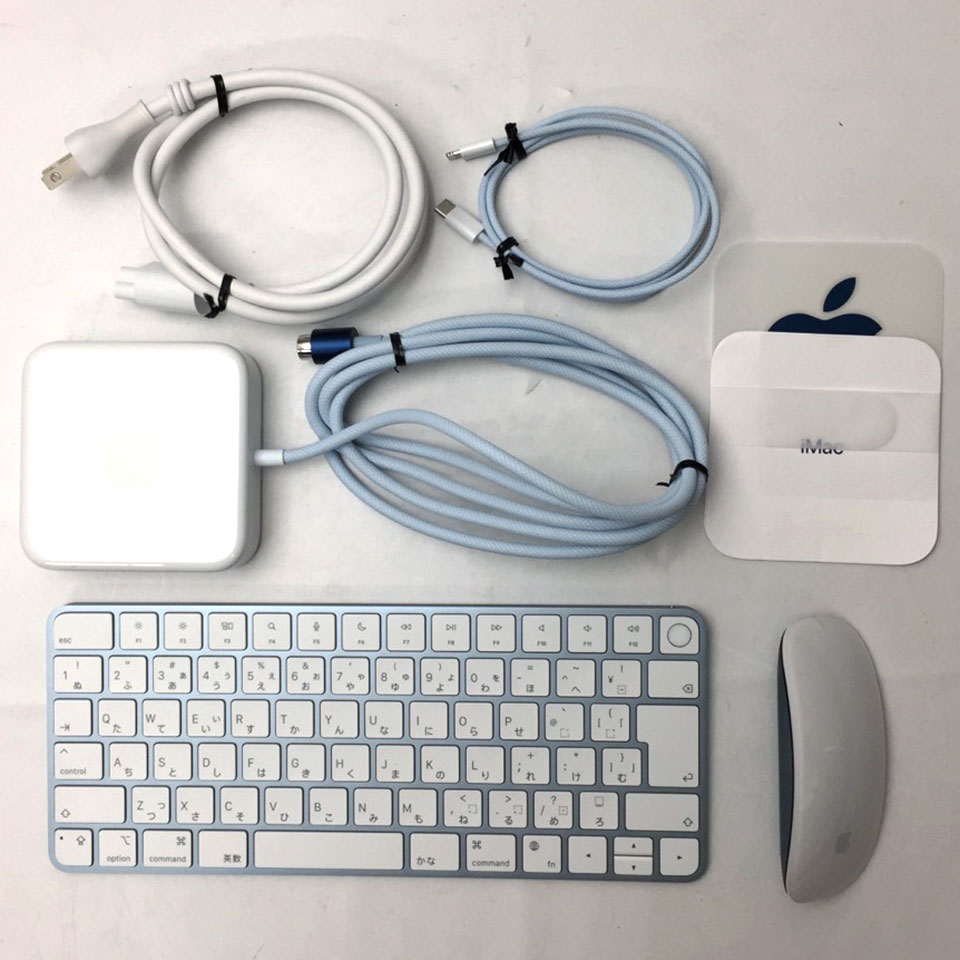 Apple iMac (24-inch, 2023, Four ports) MQRQ3J/A (A2873) [FBA20019][中古/ 24型 /macOS 15.7.3 /Apple M3, 10 core GPU / メモリ：8GB /256GB [画面：Bランク 外装：Aランク 動作：Aランク][送料無料] 8枚目