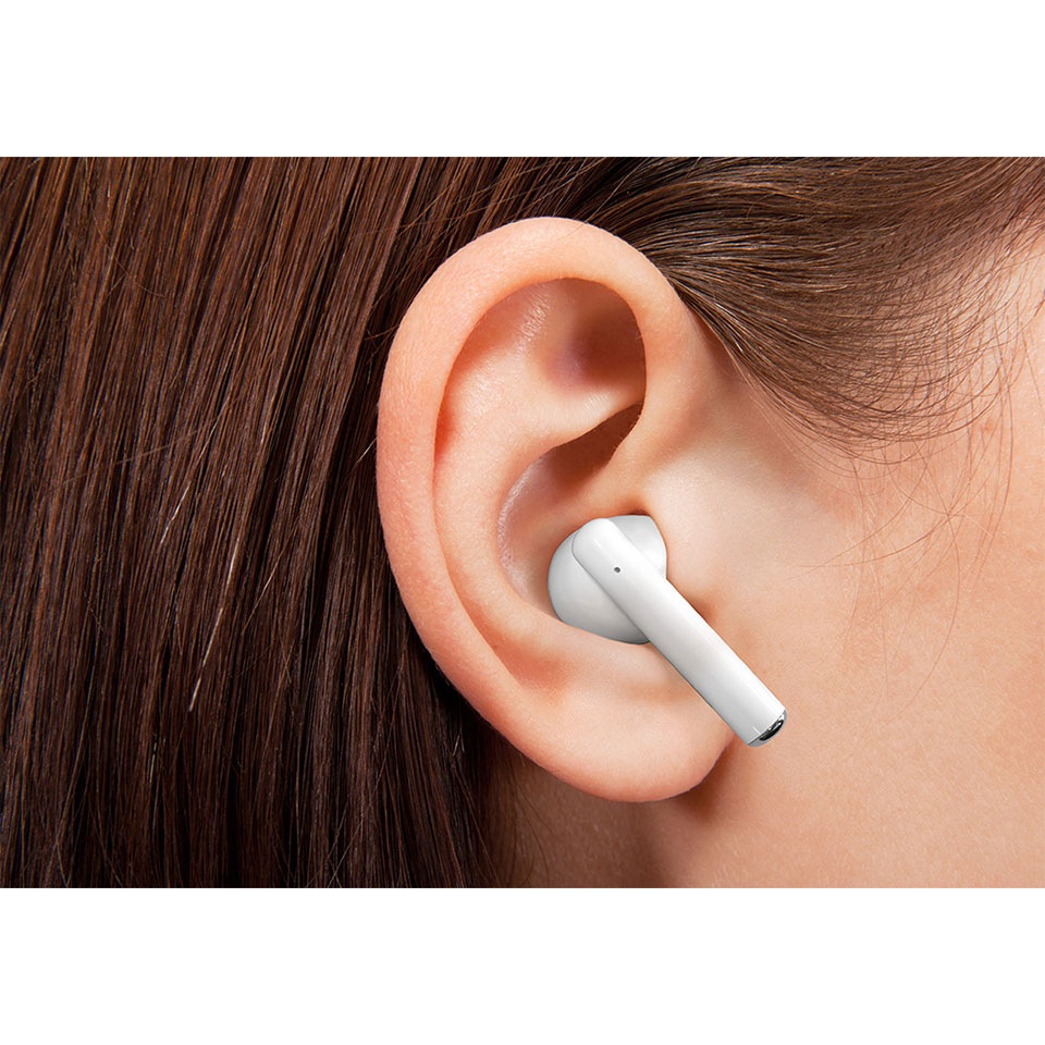 カシムラ [BL-136] 完全ワイヤレス Bluetoothイヤホン ホワイト 多機能ケース付 2枚目