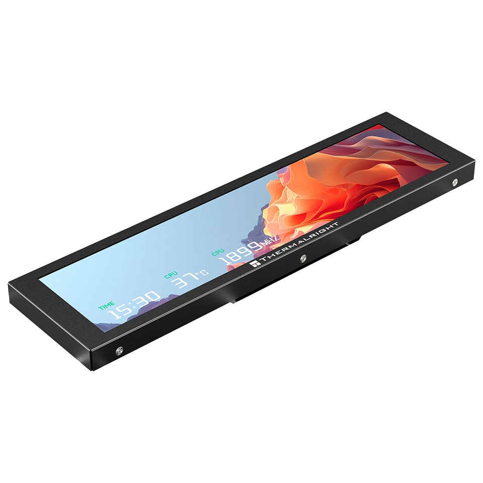 Thermalright [TH-TV916LCD-BK] Trofeo Vision 9.16インチ PCモニタリングディスプレイ Black [USB接続 /IPS] 3枚目