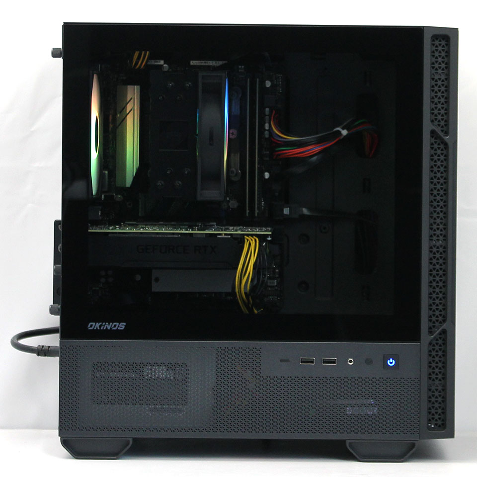 DO-MUオリジナル 魂のPC 光 Okinos Cypress3 RTX2060 [FBD14024][中古デスクトップ /Windows11 Pro /Core i7 11700 /メモリ：16GB /M.2+HDD：1512GB][外装：Aランク 動作：Aランク][送料無料] 4枚目