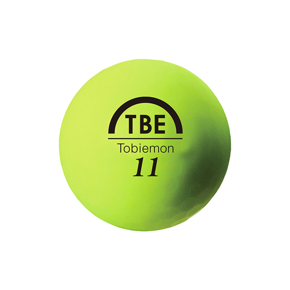 TOBIEMON | とびえもん T-3BM-Y 飛衛門 T3 3ピース蛍光マットカラーボール グリーンイエロー 12球 [マット仕様 /R&A公認球] 3枚目