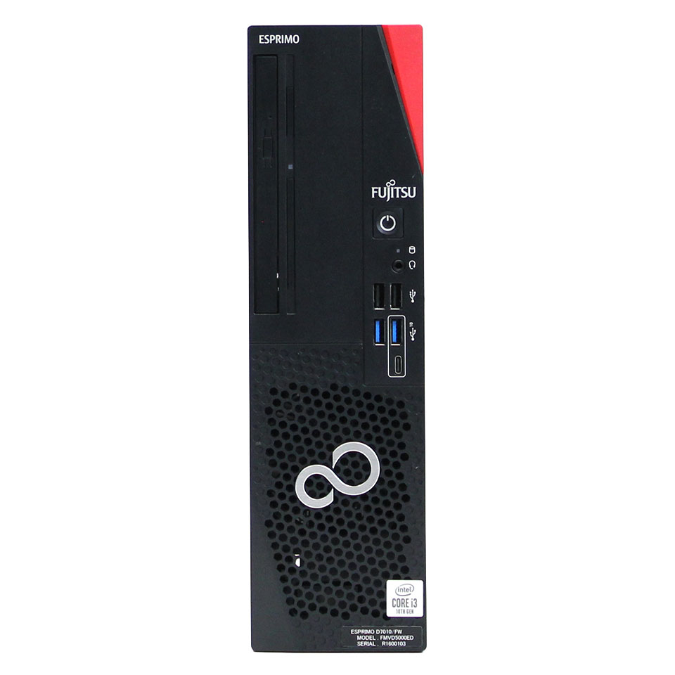 FUJITSU ESPRIMO D7010/FW FMVD5000ED [KBE21024][中古デスクトップ /Windows11 Pro /Core i3 10100 /メモリ：8GB /M.2：256GB][外装：Bランク 動作：Aランク][送料無料] 2枚目