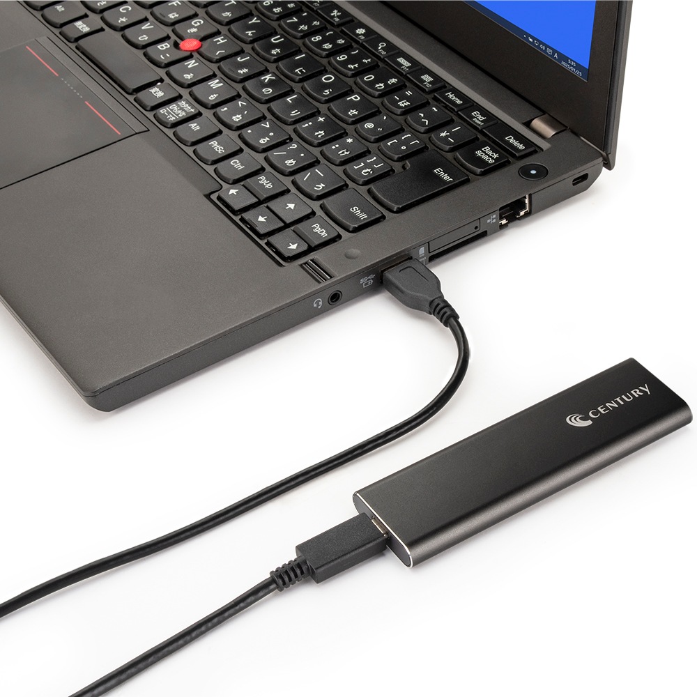 CENTURY | センチュリー CRAHKM2NVU32 裸族のM.2 NVMe SSD 引越キット [M.2 NVMe /USB3.2 ] 2枚目