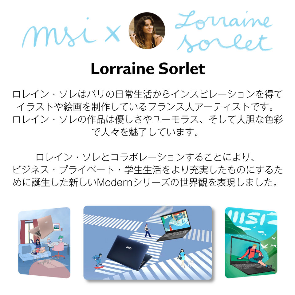 MSI Modern 15 H C13M Modern-15-H-C13M-5098JP 新品ノートパソコン /15.6型 /解像度：1920 x 1080 /Windows11 Home /Core i9 13900H /メモリ：16GB /M.2：1000GB][送料無料] 8枚目