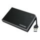 DO-MU 外付けハードディスク Eco Portable 500GB ブラック [中古][Windows /Mac]