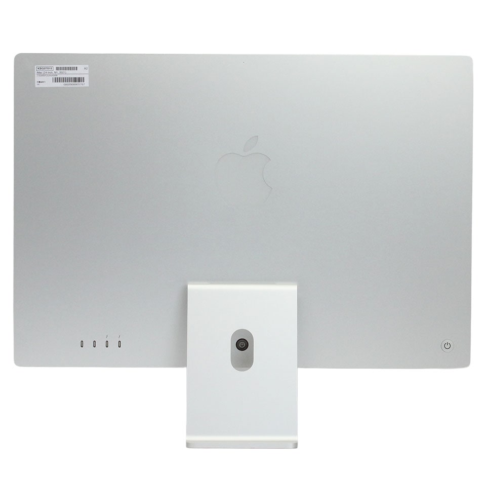 Apple iMac (24-inch, M1, 2021) Z12Q(MGPC3J/A)(A2438) [KBG07015][中古/ 24型 /macOS 26.6 /Apple M1, 8 core GPU / メモリ：16GB /256GB [画面：Aランク 外装：Bランク 動作：Aランク][送料無料] 5枚目