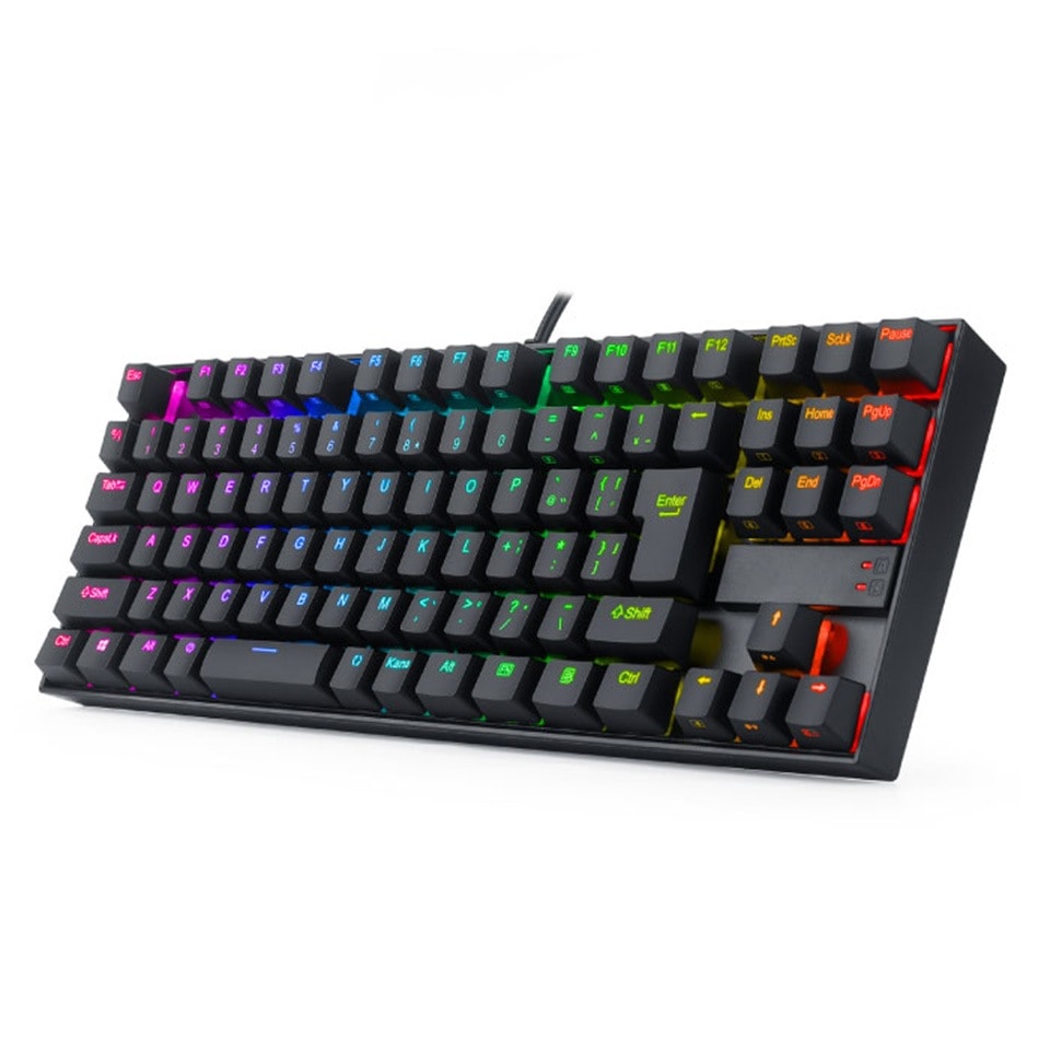 REDRAGON | レッドラゴン K552RGB-JPTI 銀軸92　ゲーミングキーボード [有線 /テンキーレス /日本語配列 ] 2枚目