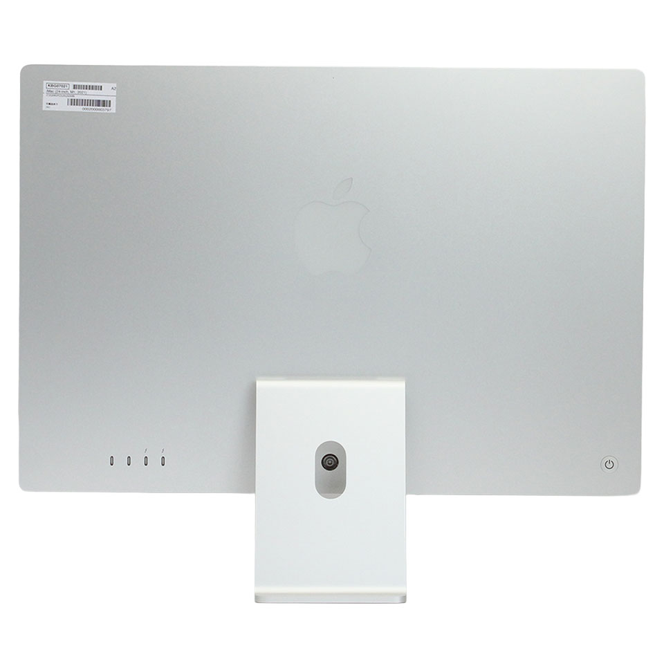 Apple iMac (24-inch, M1, 2021) Z12Q(MGPC3J/A)(A2438) [KBG07021][中古/ 24型 /macOS 26.6 /Apple M1, 8 core GPU / メモリ：16GB /256GB [画面：Aランク 外装：Bランク 動作：Aランク][送料無料] 5枚目