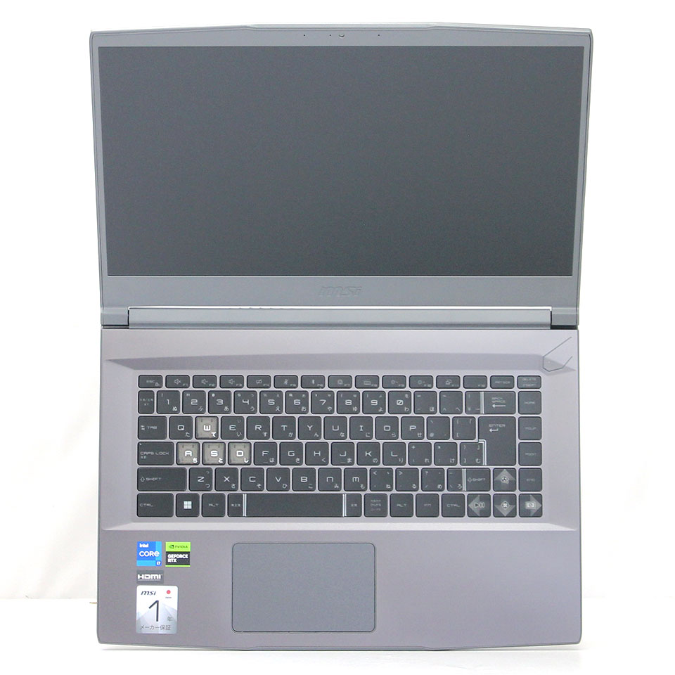 【展示開封品】 MSI Thin-15-B13UDX-1657JP [XAE26007][中古ノートパソコン /15.6型 /解像度：1920 x 1080 /144Hz /Windows11 Pro /Core i7 13620H /メモリ：16GB /M.2：1000GB /RTX 3050][画面：Aランク 外装：Aランク 動作：Aランク][送料無料] 5枚目
