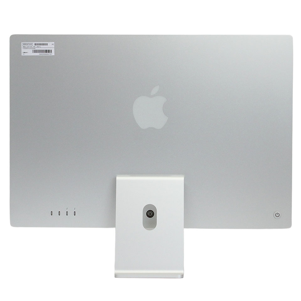 Apple iMac (24-inch, M1, 2021) Z12Q(MGPC3J/A)(A2438) [KBG07025][中古/ 24型 /macOS 26.6 /Apple M1, 8 core GPU / メモリ：16GB /256GB [画面：Aランク 外装：Bランク 動作：Aランク][送料無料] 5枚目