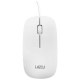 lazos | ラソス L-SM-W USB接続光学マウス ホワイト [有線 /光学式　/3ボタン ]