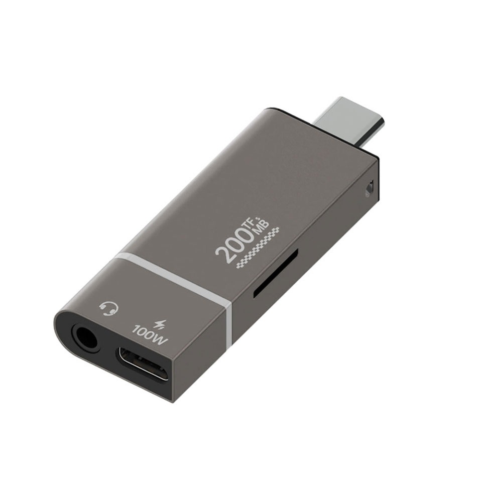 AREA [SD-UCCRA] 4in1 カードリーダー/ライター KIZUNA4 [microSD /DAC 3.5mmイヤホン /PD対応 100W] 7枚目