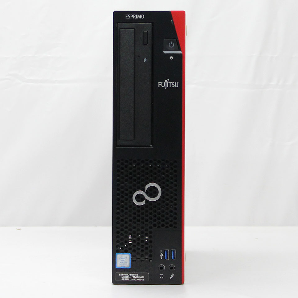 FUJITSU ESPRIMO D588/B FMVD43001 [中古デスクトップ /Windows11 Pro /Core i5 9500 /メモリ：16GB /SSD：256GB][外装：Bランク 動作：Aランク][送料無料] 2枚目