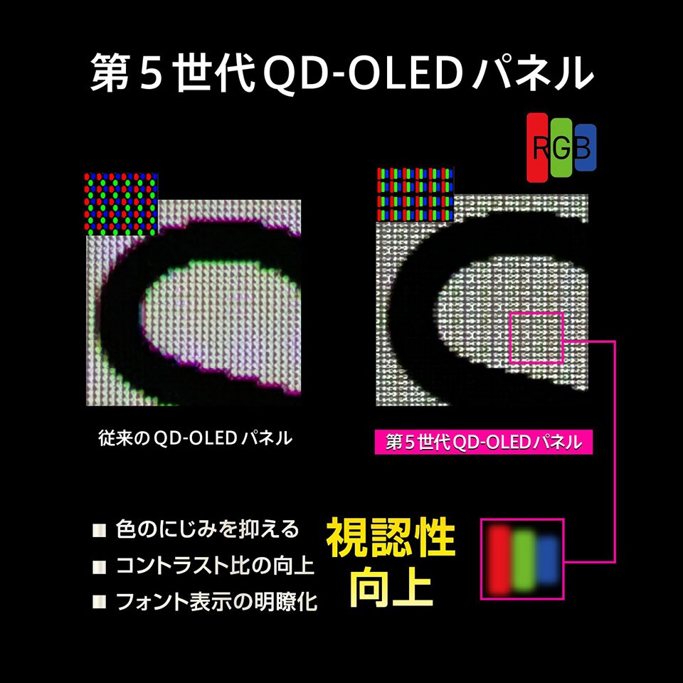 【お取り寄せ】MSI [MAG-341CQP-QD-OLED-X28] 34.18インチ 280Hz UWQHD QD-LED 湾曲モニター [3440 x 1440 (280Hz) /HDMI2.1 /Displayport1.4a /USB Type-C] 3枚目