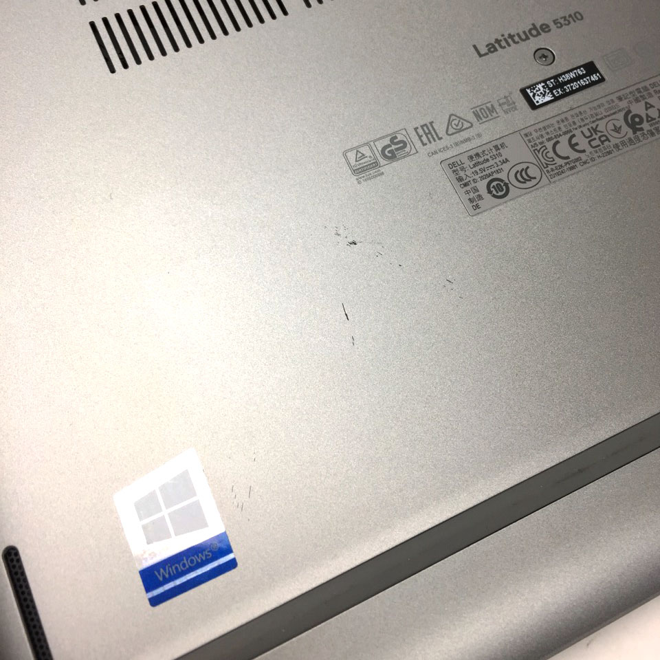 DELL Latitude 5310 P97G002 [KBD06001][中古ノートパソコン /13.3型 /解像度：1366 x 768 /Windows11 Pro /Core i3 10110U /メモリ：8GB /M.2：256GB][画面：Aランク 外装：Cランク 動作：Aランク][送料無料] 6枚目