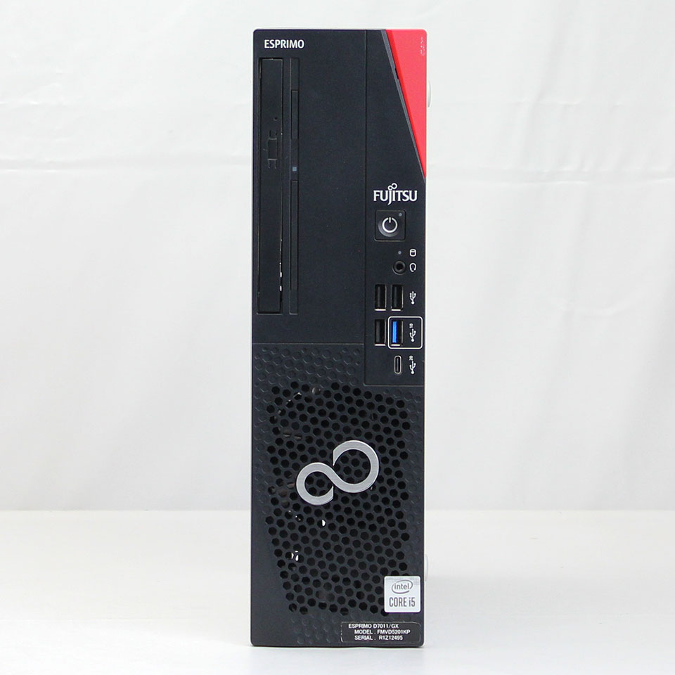 FUJITSU ESPRIMO D7011/GX FMVD5201KP [中古デスクトップ /Windows11 Pro /Core i5 10505 /メモリ：16GB /M.2：256GB][外装：Bランク 動作：Aランク][送料無料] 2枚目