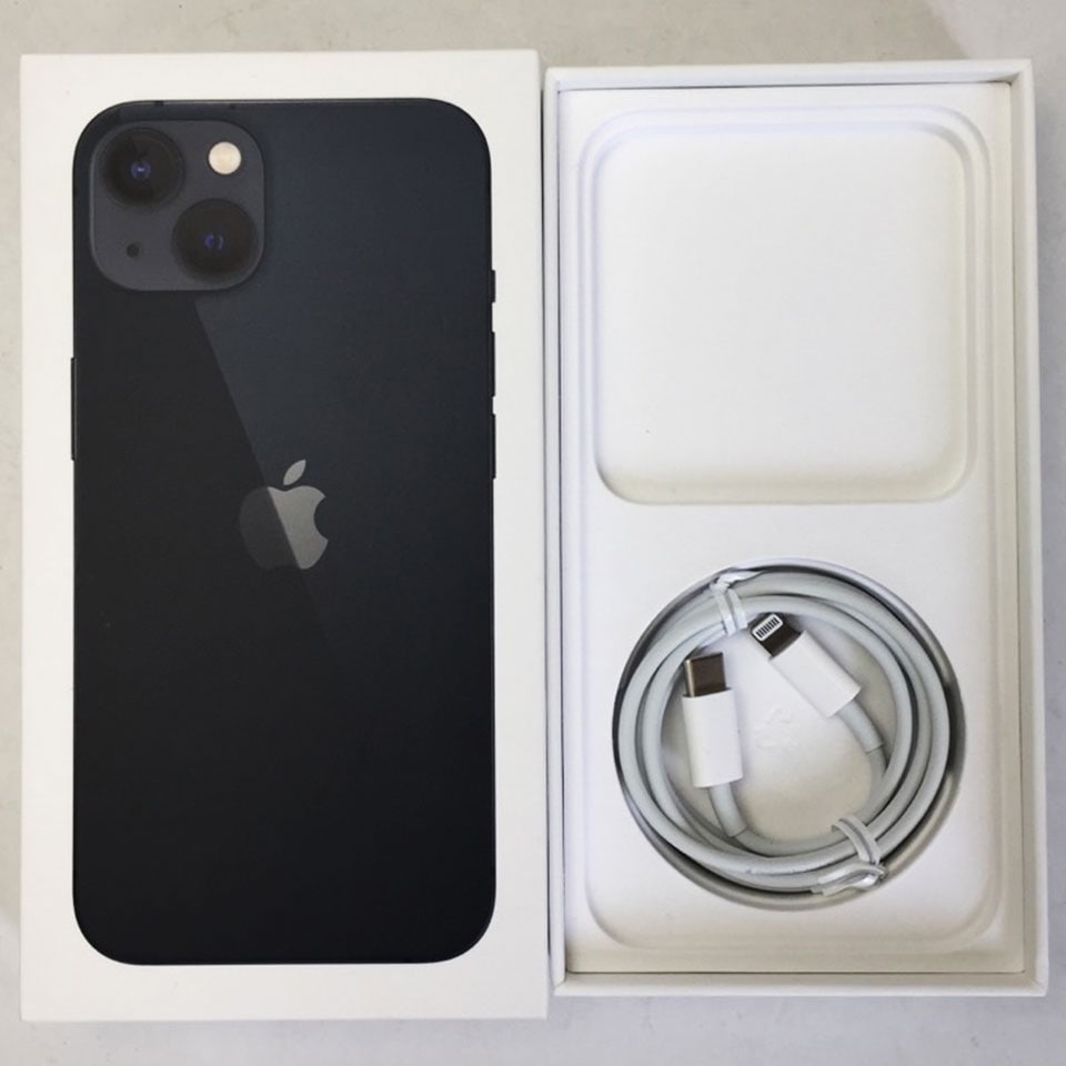 Apple SIMフリー iPhone 13 128GB ミッドナイト MLNC3J/A (A2631