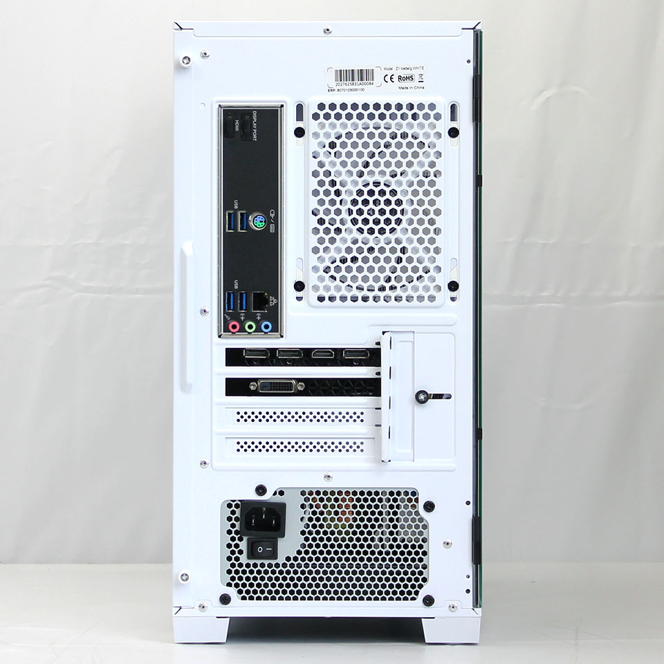 DO-MUオリジナル 魂のPC 光 ZALMAN Z1 Iceberg White GTX1080 [HBA01042][中古デスクトップ /Windows11 Home /Core i7 10700 /メモリ：16GB /SSD+HDD：1525GB][外装：Aランク 動作：Aランク][送料無料] 5枚目