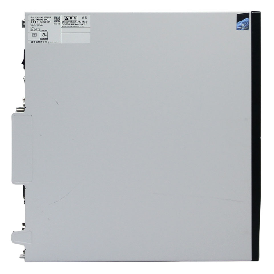 FUJITSU ESPRIMO D7011/G FMVD52001 [KBE25003][中古デスクトップ /Windows11 Pro /Core i5 10505 /メモリ：16GB /M.2：256GB][外装：Bランク 動作：Aランク][送料無料] 4枚目