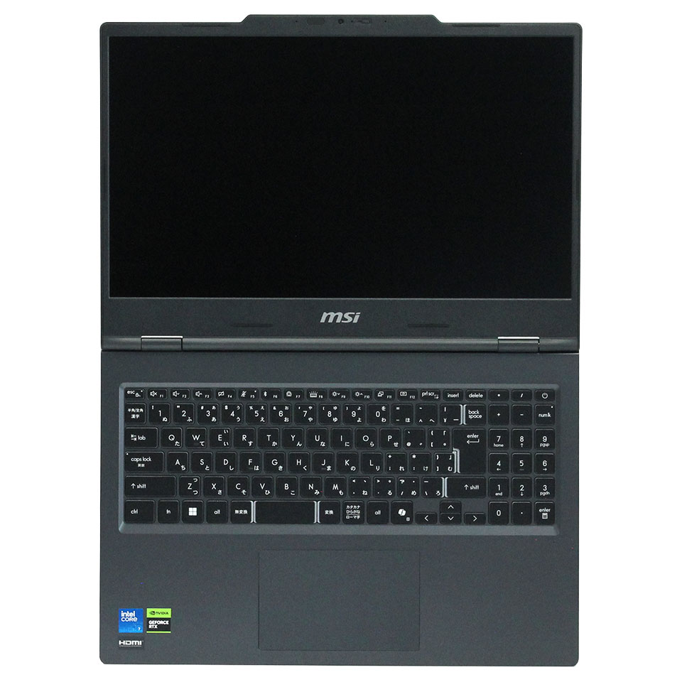 【展示開封品】 msi VenturePro 15 A2RW VenturePro-15-A2RWEG-6177JP [XBE14003][中古ノートパソコン /15.6型 /解像度：1920 x 1080 /144Hz /Windows11 Pro /Core 7 240H /メモリ：32GB /M.2：1000GB][画面：Aランク 外装：Aランク 動作：Aランク][送料無料] 5枚目