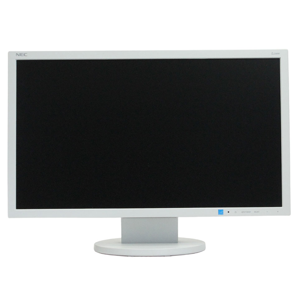 NEC LCD-L220W 21.5インチLCD (WH) [JBG10008][中古モニター /21.5型 /解像度：1920 x 1080 /入力端子：VGA/DVI - D][21.5インチ][画面：Bランク 外装：Bランク 動作：Aランク] 2枚目