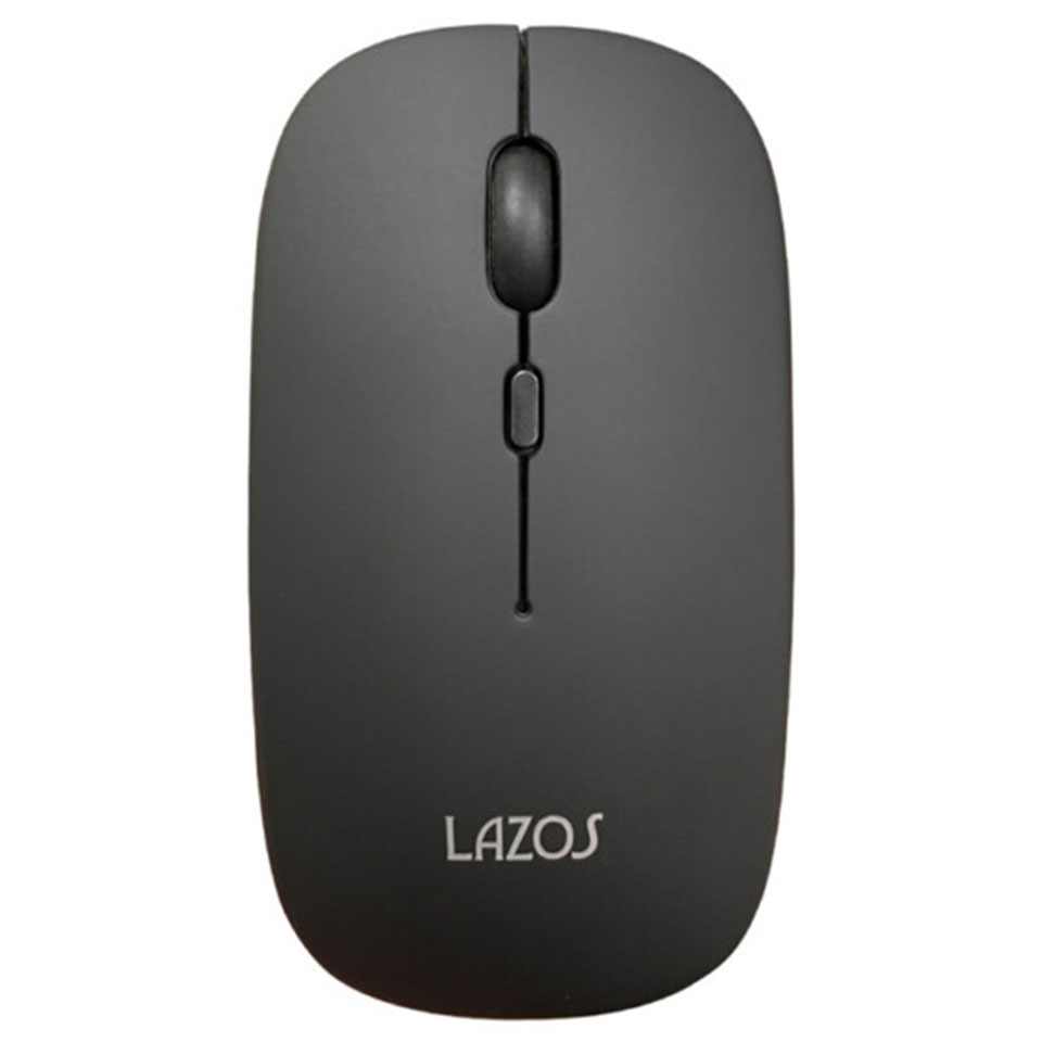 Lazos [L-BTM-B]ワイヤレスマウス Bluetooth/無線両対 ブラック 2枚目
