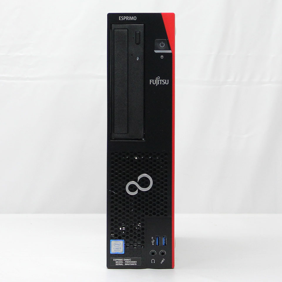 FUJITSU ESPRIMO D588/C FMVD45001 [中古デスクトップ /Windows11 Pro /Core i3 9100 /メモリ：8GB /SSD：256GB][外装：Bランク 動作：Aランク][送料無料] 2枚目