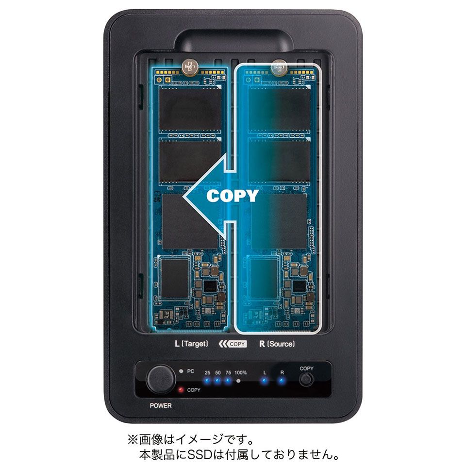 CENTURY | センチュリー CRCBM2NV2U32CP 裸族のクローンベース NVMe [M.2 NVMe /USB3.2 ] 5枚目