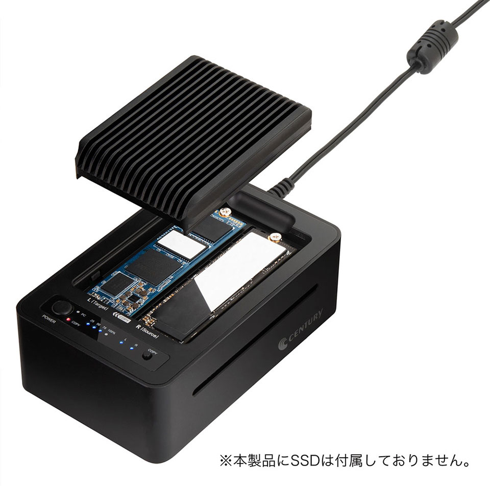 CENTURY | センチュリー CRCBM2NV2U32CP 裸族のクローンベース NVMe [M.2 NVMe /USB3.2 ] 6枚目