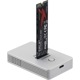 MILLENNION [TXB03S] tXiKi/b Haizea NVMe M.2 SSD to USB3.1 Docking with Cooling Fan [M.2 SSDクレードル /Windows /Mac]