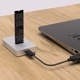 MILLENNION [TXB03S] tXiKi/b Haizea NVMe M.2 SSD to USB3.1 Docking with Cooling Fan [M.2 SSDクレードル /Windows /Mac]