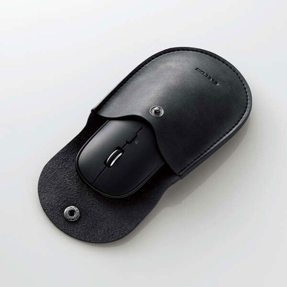 ELECOM [M-TM15BBBK]充電式 Bluetooth4.2薄型マウス “Slint” 4ボタン ブラック [マルチペアリング対応] 11枚目