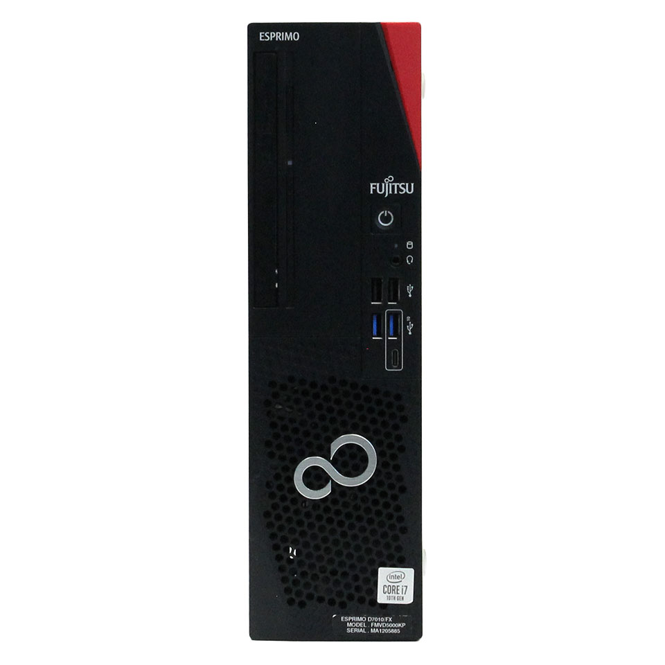 FUJITSU ESPRIMO D7010/FX FMVD5000KP [LBE30039][中古デスクトップ /Windows11 Pro /Core i7 10700 /メモリ：16GB /M.2：512GB][外装：Bランク 動作：Aランク][送料無料] 2枚目