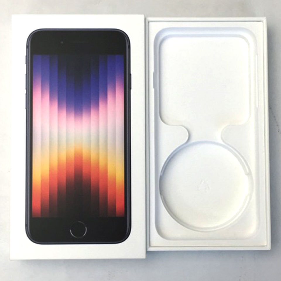 Apple SIMフリー iPhone SE 第3世代 64GB ミッドナイト MMYC3J/A (A2782) [KBD14002][中古][iOS 26.4.1 / 発売時期：2022年～/ iPhone][画面：Aランク 外装：Aランク 動作：Aランク][送料無料] 7枚目