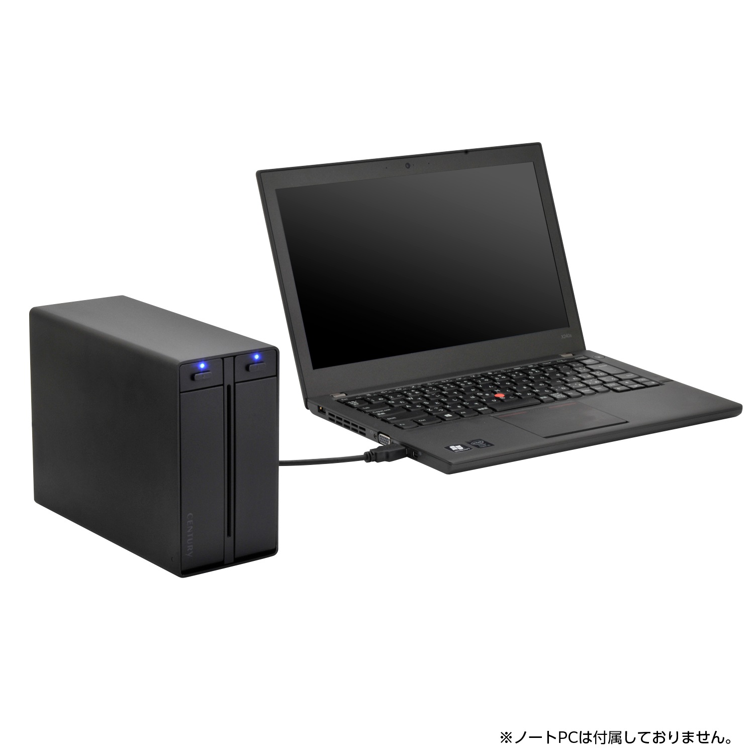 CENTURY | センチュリー CRTS35EU3RS6G2 裸族のテラスハウスRAID SATA6G Ver.2  [3.5インチ /USB3.2 /SATA /eSATA /RAID対応 /2台 ] 4枚目