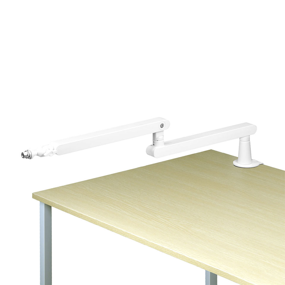 RACEN [CRC-GMCARM01WH] ゲーミングマイクアーム 「Snow Viper」 [クランプ式 /穴式 /ホワイトモデル] 6枚目