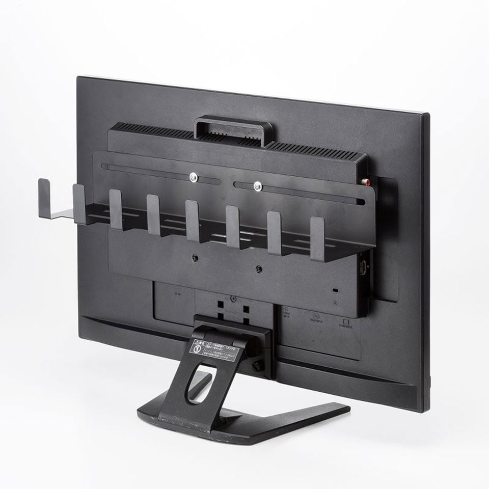 SANWASUPPLY [MR-VESA13] モニター裏収納ブラケット 3枚目