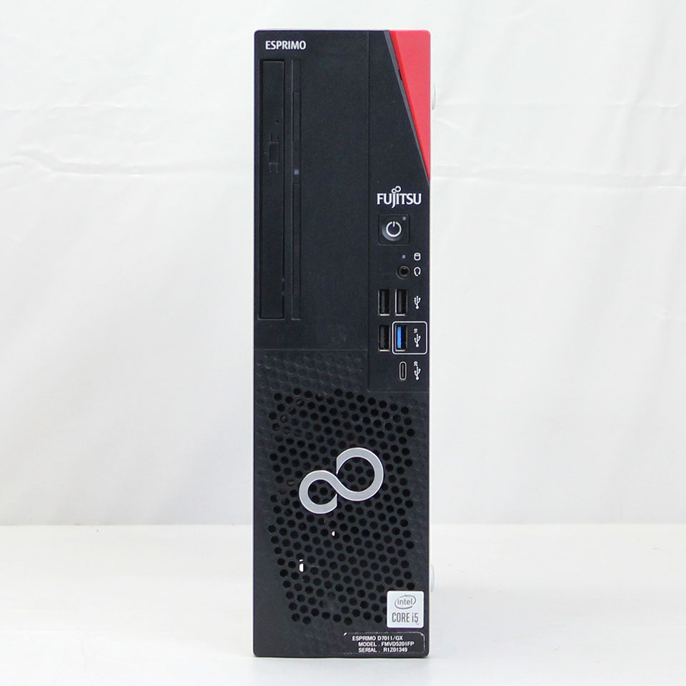 FUJITSU ESPRIMO D7011/GX FMVD5201FP [KBC13011][中古デスクトップ /Windows11 Pro /Core i5 10505 /メモリ：16GB /M.2：256GB][外装：Bランク 動作：Aランク][送料無料] 2枚目