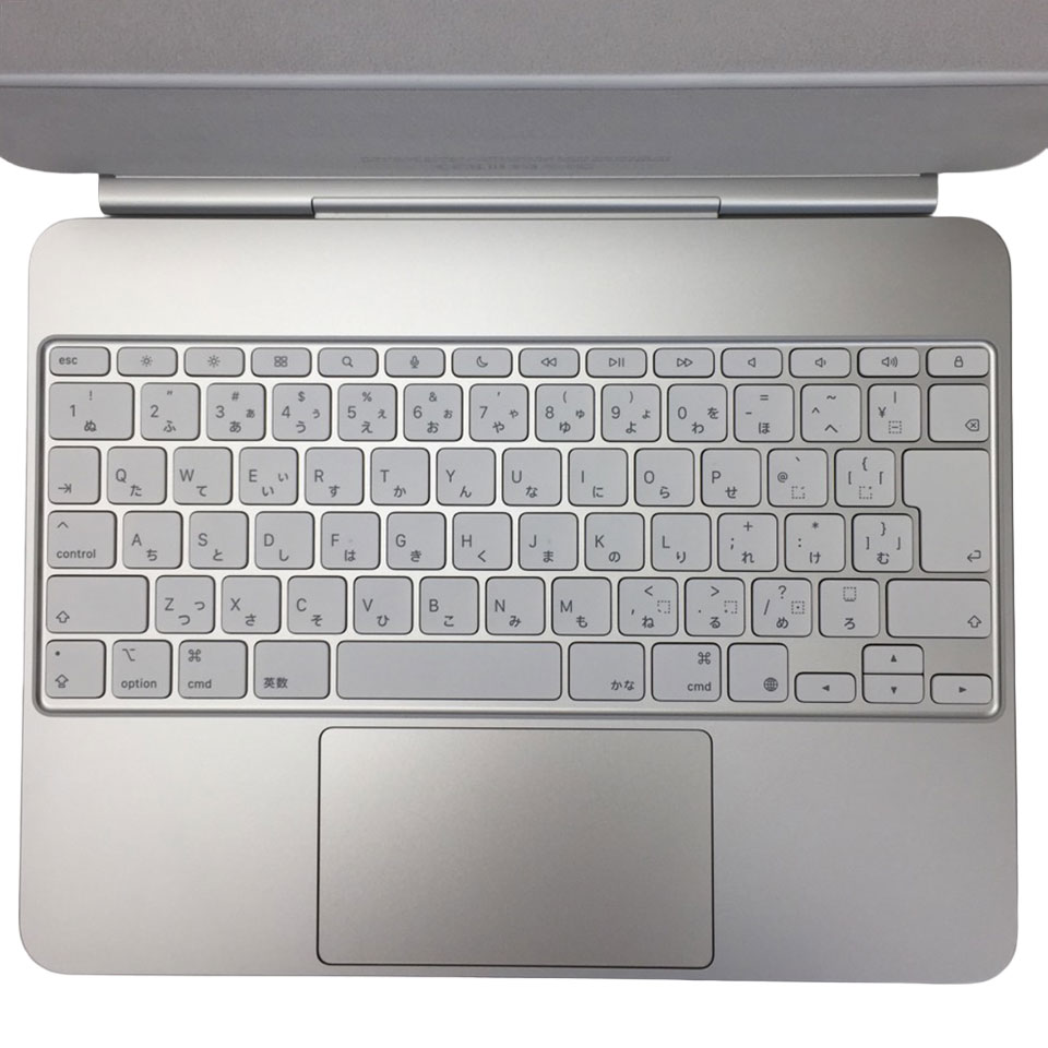 Apple 13インチiPad Pro(M4)用 Magic Keyboard 日本語 ホワイト MWR43J/A (A2974) [HBH08004][中古][ 発売時期：2024年～ 周辺機器][外装：Bランク 動作：Aランク][送料無料] 2枚目