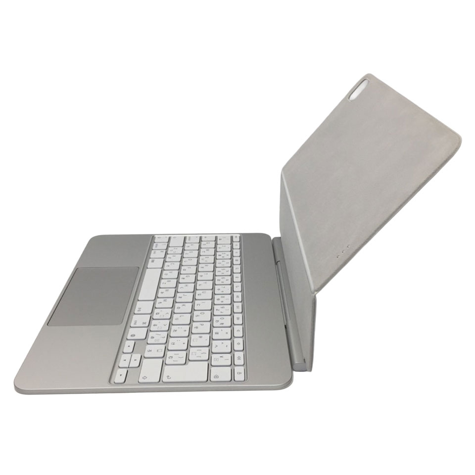 Apple 13インチiPad Pro(M4)用 Magic Keyboard 日本語 ホワイト MWR43J/A (A2974) [HBH08004][中古][ 発売時期：2024年～ 周辺機器][外装：Bランク 動作：Aランク][送料無料] 3枚目