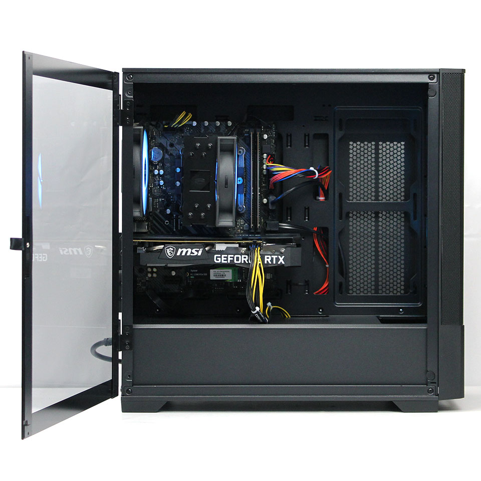 DO-MUオリジナル 魂のPC 光 DF DK415M BK RTX3060 [HBC03002][中古デスクトップ /Windows11 Pro /Core i5 12400F /メモリ：16GB /M.2+HDD：2000GB][外装：Aランク 動作：Aランク][送料無料] 4枚目