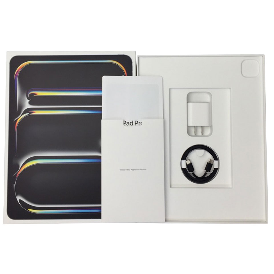 Apple iPad Pro (M4) 13インチ Wi-Fi 256GB スペースブラック MVX23J/A (A2925) [HBH08001][中古][iPadOS 26.6 / 発売時期：2024年～/ iPad][画面：Aランク 外装：Aランク 動作：Aランク][送料無料] 7枚目