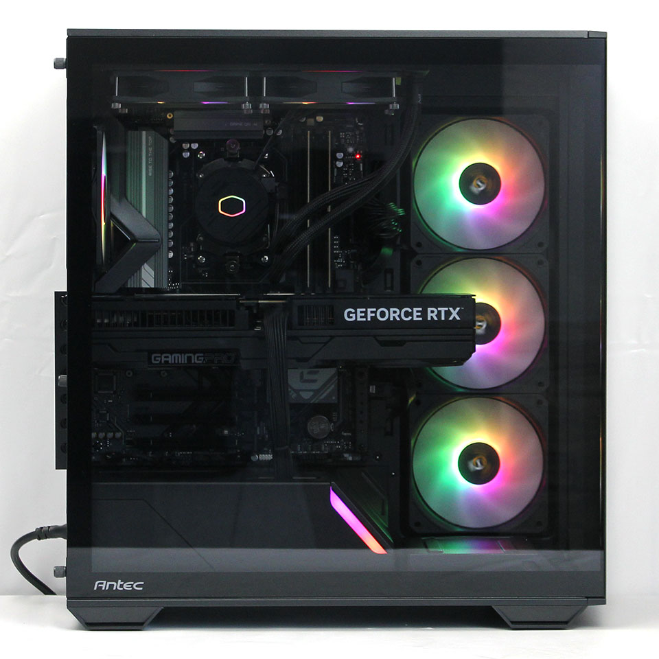 DO-MUオリジナル 魂のPC 光 Antec Constellation C3 RTX5070Ti [NBA01010][中古デスクトップ /Windows11 Home /AMD Ryzen7 9800X3D /メモリ：32GB /M.2：2000GB][外装：Aランク 動作：Aランク][送料無料] 4枚目