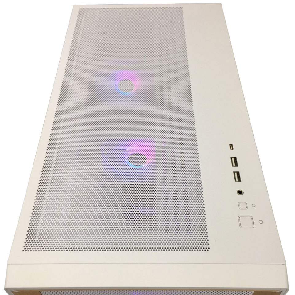 DO-MUオリジナル 魂のPC 光 ATC FLUX White RTX4070Ti [NBA01037][中古デスクトップ /Windows11 Home /AMD Ryzen7 9700X /メモリ：32GB /M.2+HDD：6000GB][外装：Aランク 動作：Aランク][送料無料] 6枚目