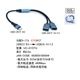 COMON [UC-AYOTG] USB Type-C to A 2分配 OTGケーブル 約30cm