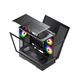 CENTURY [CRC-PCASE01BK] RACEN ATX ミドルタワー ピラーレス PCケース ブラック