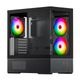 CENTURY [CRC-PCASE01BK] RACEN ATX ミドルタワー ピラーレス PCケース ブラック