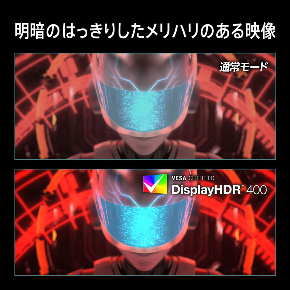 【お取り寄せ】MSI [MPG-346CQRF-X24] 34インチ 240Hz UWQHDモニター [湾曲1500R /3440 x 1440 (240Hz) /HDMI2.1 /Displayport1.4a /USB Type-C] 6枚目