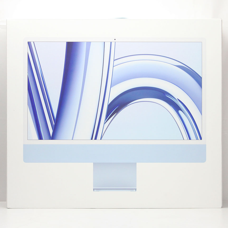 Apple iMac (24-inch, 2023, Four ports) MQRQ3J/A (A2873) [FBC03037][中古/ 24型 /macOS 15.7.4 /Apple M3, 10 core GPU / メモリ：8GB /256GB [画面：Aランク 外装：Bランク 動作：Aランク][送料無料] 7枚目